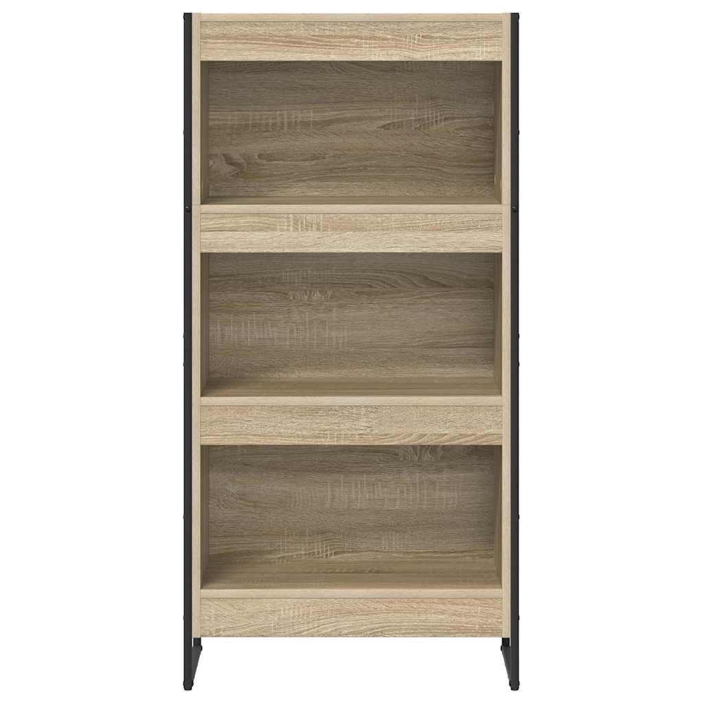 Könyvespolc 60 x 30 x 121 cm Szerelt Fa Sonoma
