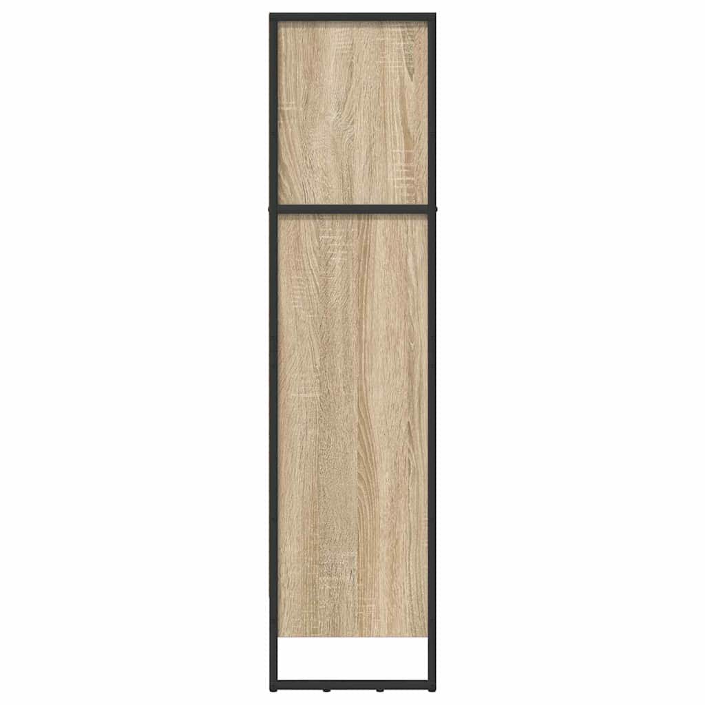Könyvespolc 60 x 30 x 121 cm Szerelt Fa Sonoma