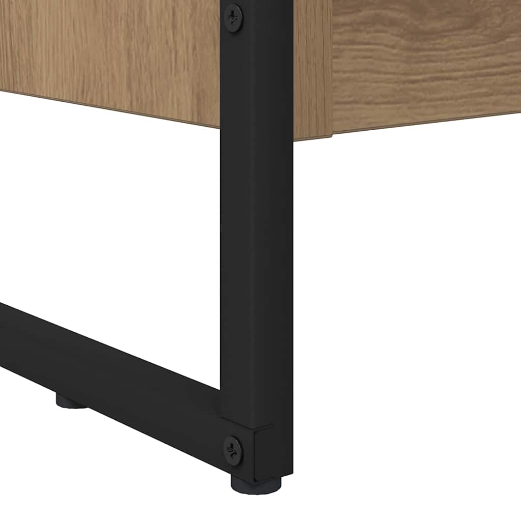 Könyvespolc 60 x 30 x 121 cm Szerelt Fa Művészi tölgy