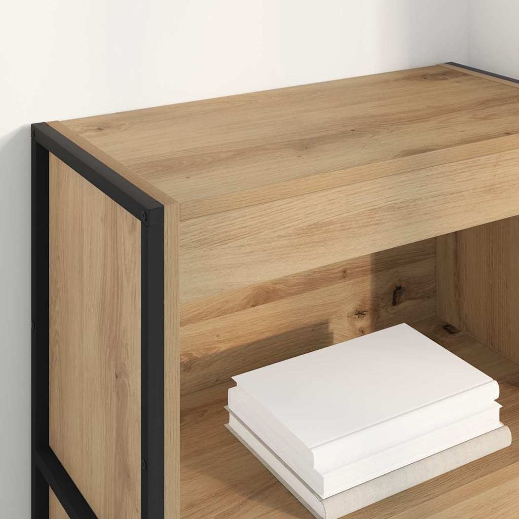 Könyvespolc Művészi tölgy 60 x 30 x 121 cm Faanyag