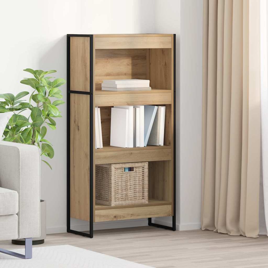 Könyvespolc Művészi tölgy 60 x 30 x 121 cm Faanyag