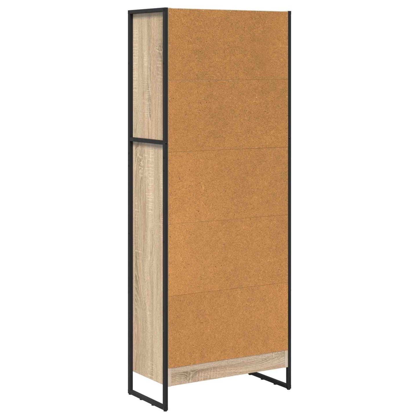 Könyvespolc 60 x 30 x 155 cm Szerelt Fa Sonoma