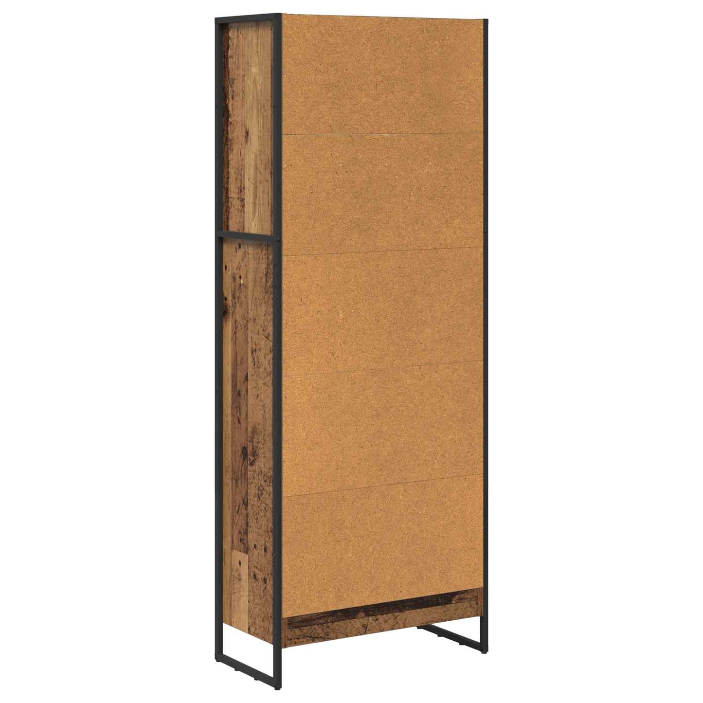 Könyvespolc 60 x 30 x 155 cm Szerelt Fa Öreg fa