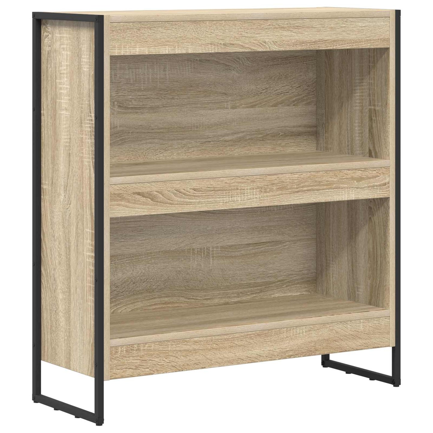 Könyvespolc 80 x 30 x 86,5 cm Szerelt Fa Sonoma