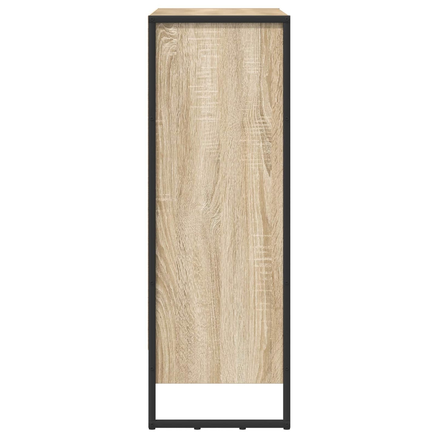 Könyvespolc 80 x 30 x 86,5 cm Szerelt Fa Sonoma