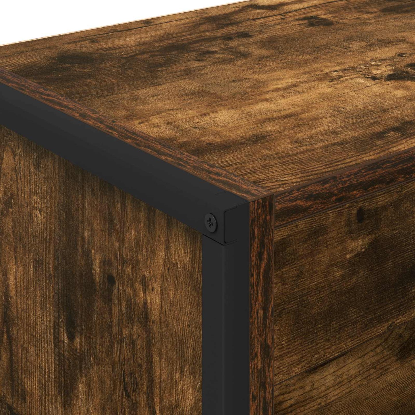 Könyvespolc 80 x 30 x 86,5 cm Szerelt Fa Füstös tölgy