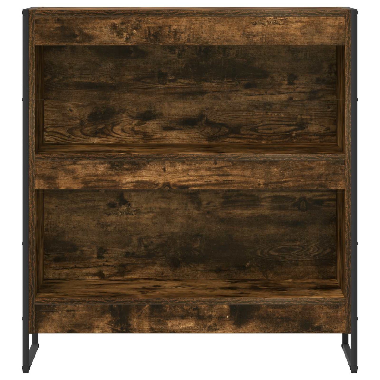 Könyvespolc 80 x 30 x 86,5 cm Szerelt Fa Füstös tölgy
