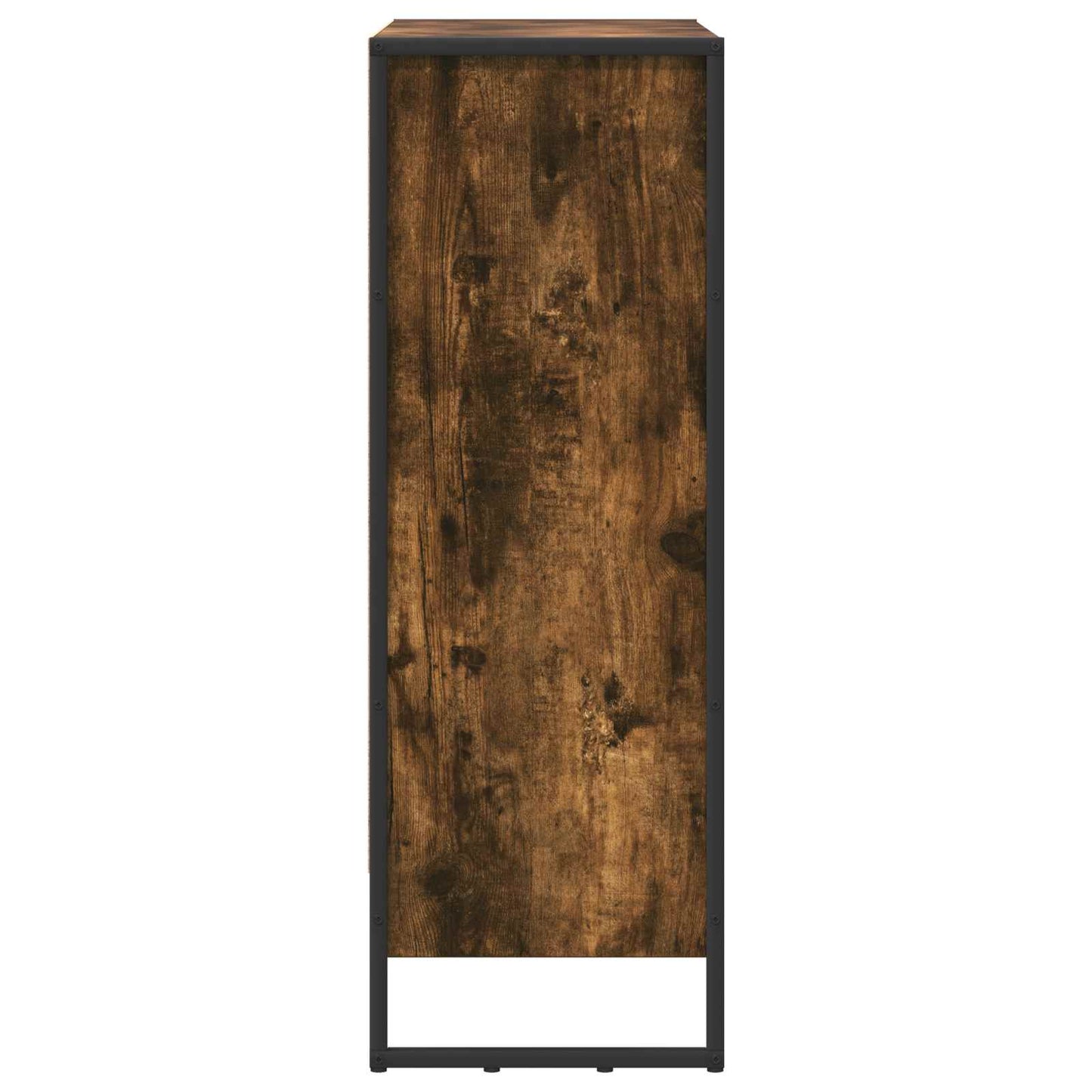Könyvespolc 80 x 30 x 86,5 cm Szerelt Fa Füstös tölgy
