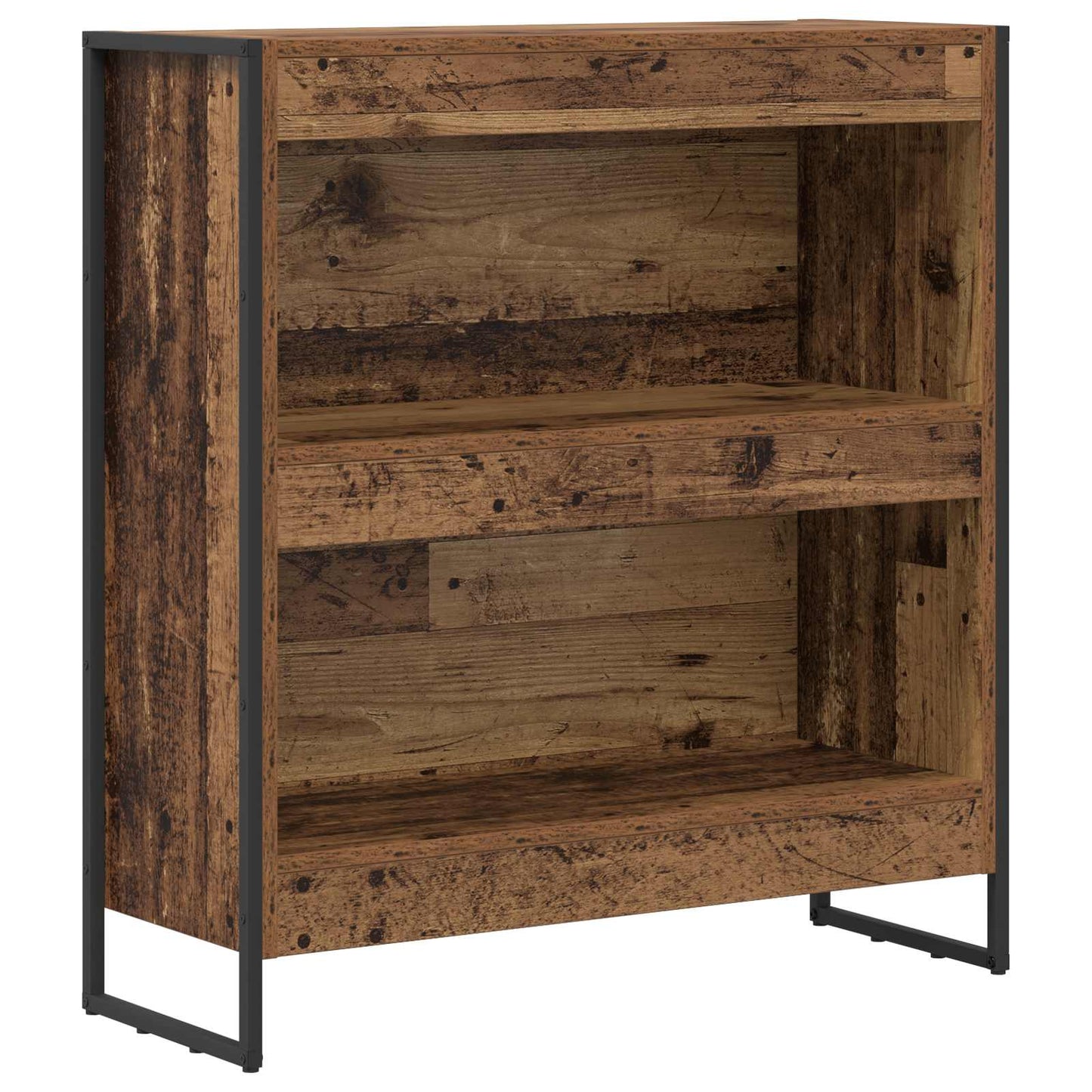 Könyvespolc 80 x 30 x 86,5 cm Szerelt Fa Öreg fa