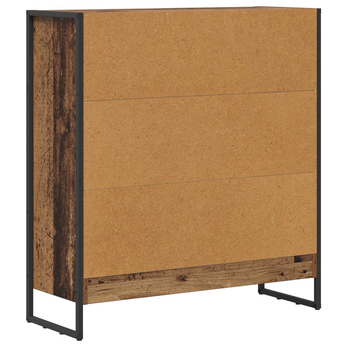 Könyvespolc 80 x 30 x 86,5 cm Szerelt Fa Öreg fa