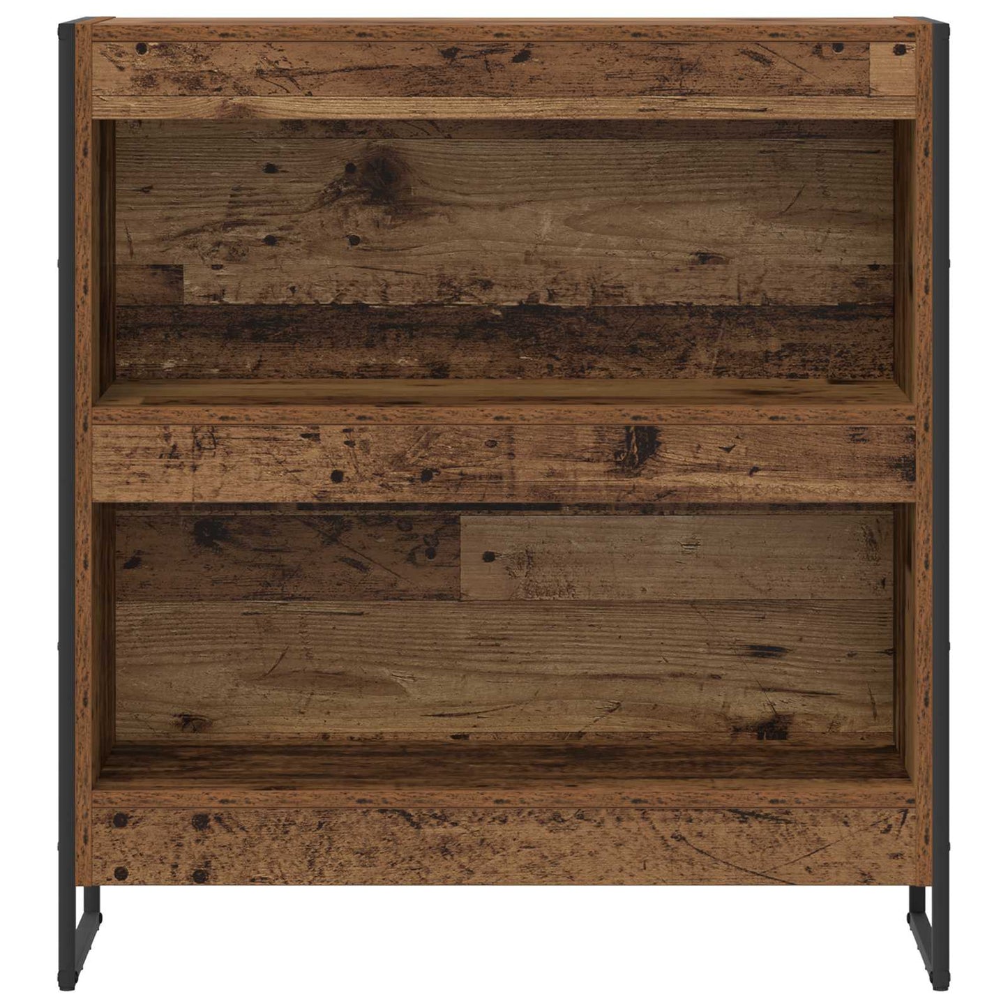 Könyvespolc 80 x 30 x 86,5 cm Szerelt Fa Öreg fa