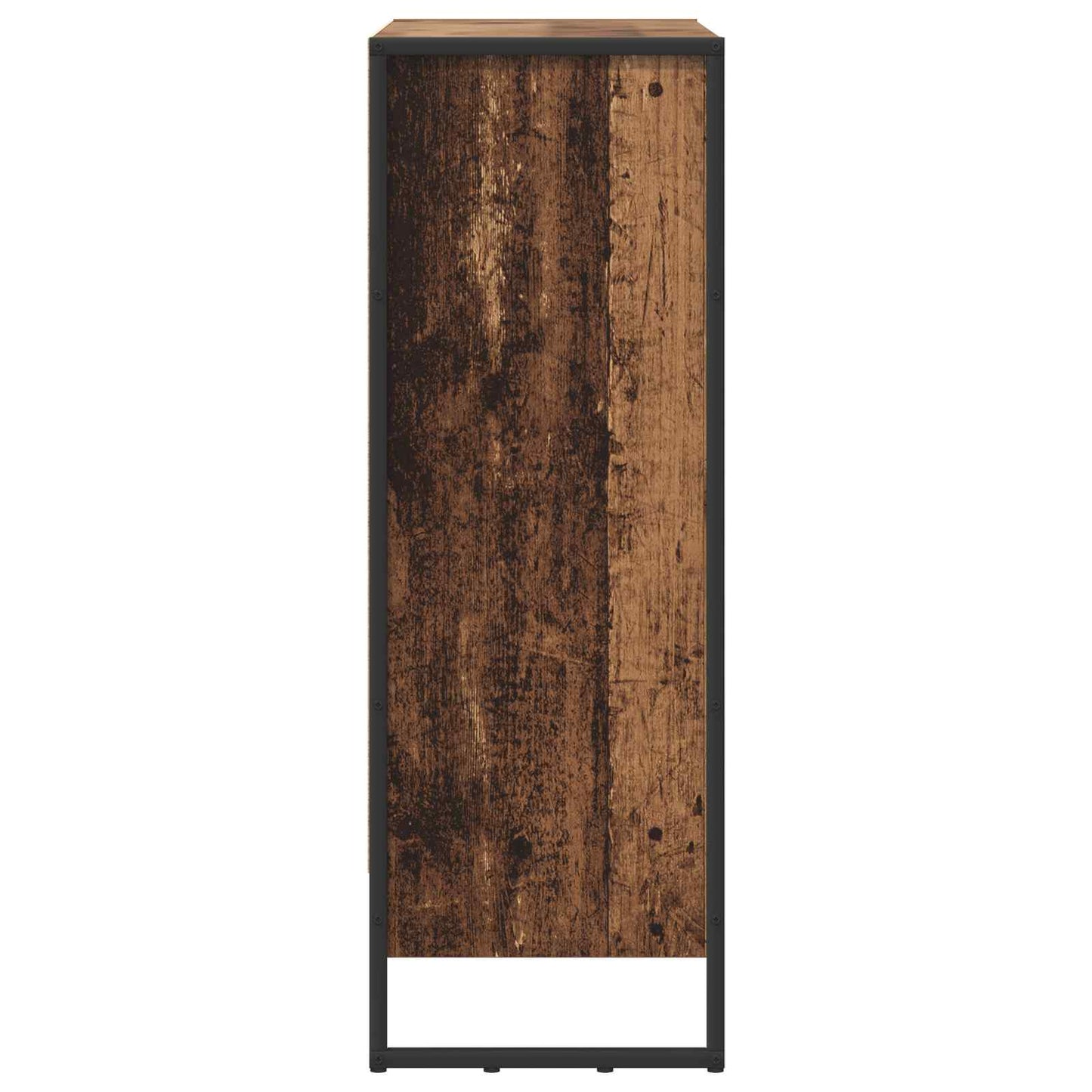Könyvespolc 80 x 30 x 86,5 cm Szerelt Fa Öreg fa
