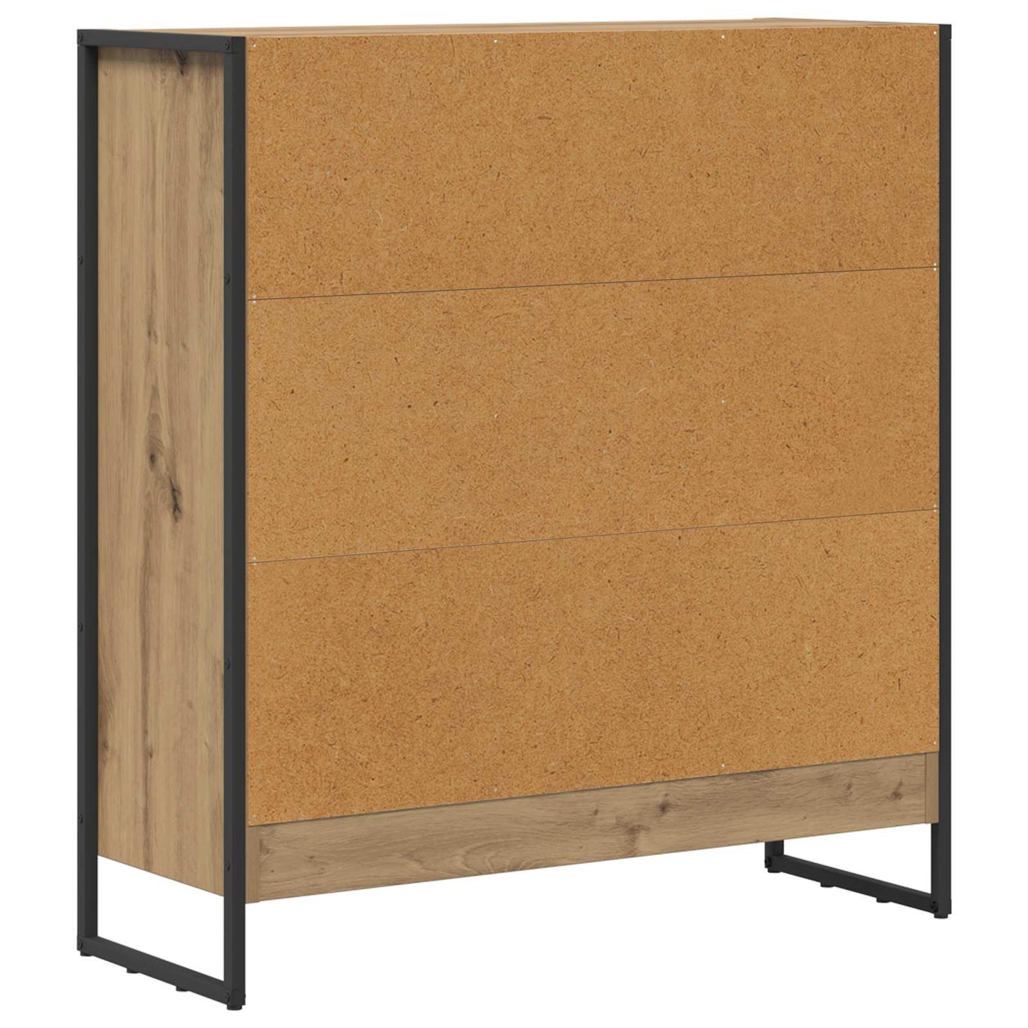 Könyvespolc 80 x 30 x 86,5 cm Szerelt Fa Művészi tölgy