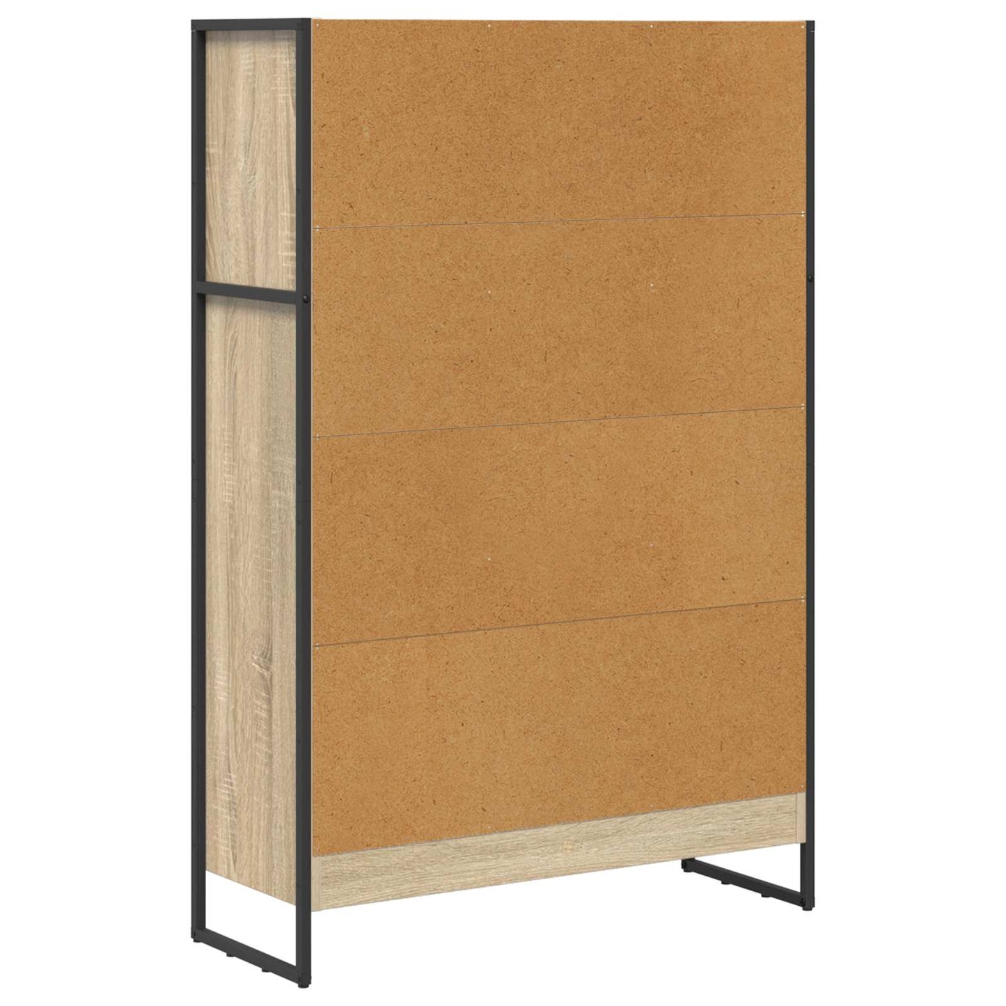 Könyvespolc Sonoma 80 x 30 x 121 cm Faanyag