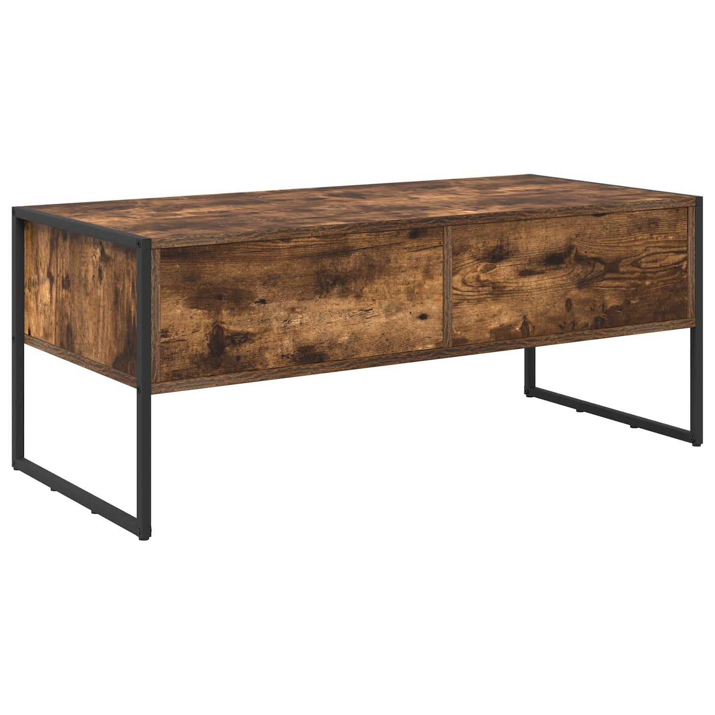 Dohányzóasztal Füstös tölgy 100 x 46 x 40 cm Szerelt Fa