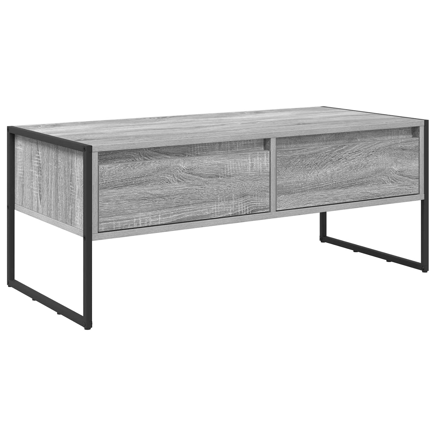 Dohányzóasztal Szürke Sonoma 100 x 46 x 40 cm Szerelt Fa