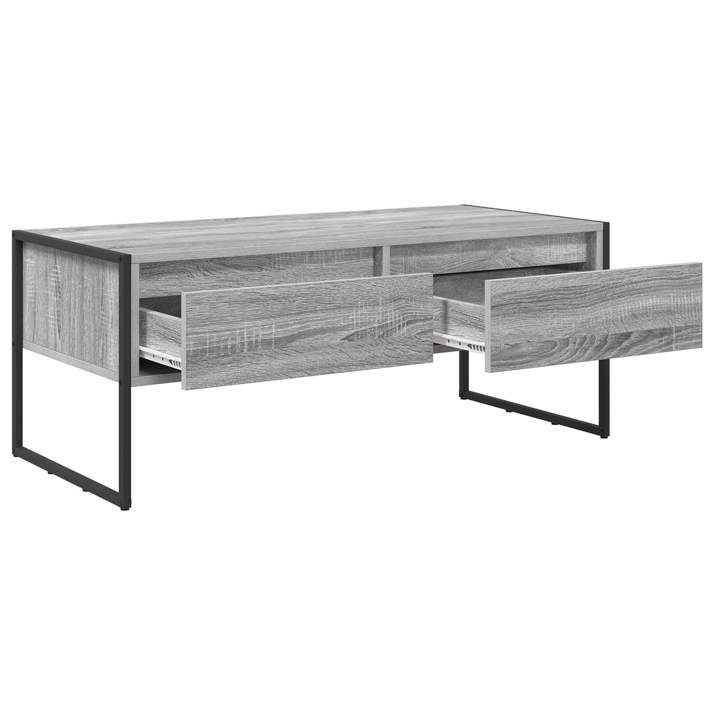 Dohányzóasztal Szürke Sonoma 100 x 46 x 40 cm Szerelt Fa