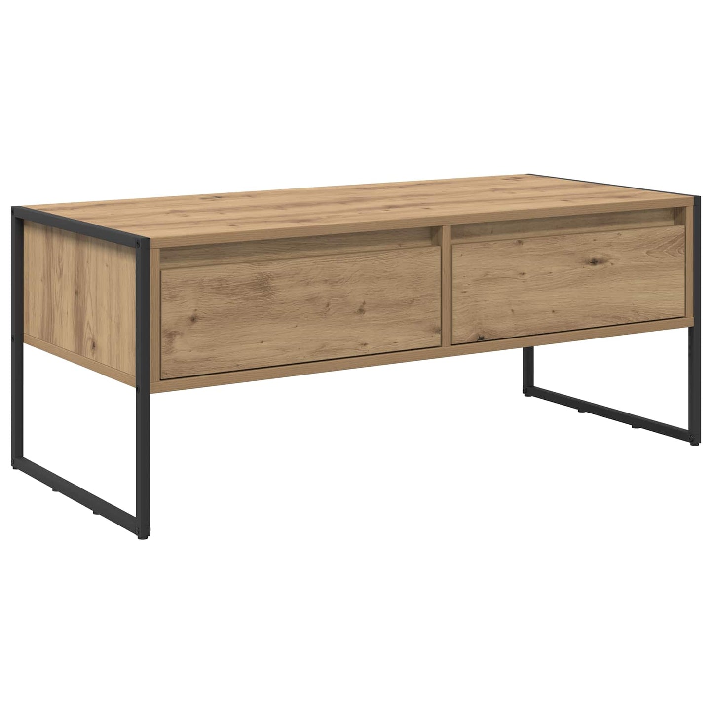 Dohányzóasztal Művészi tölgy 100 x 46 x 40 cm Szerelt Fa