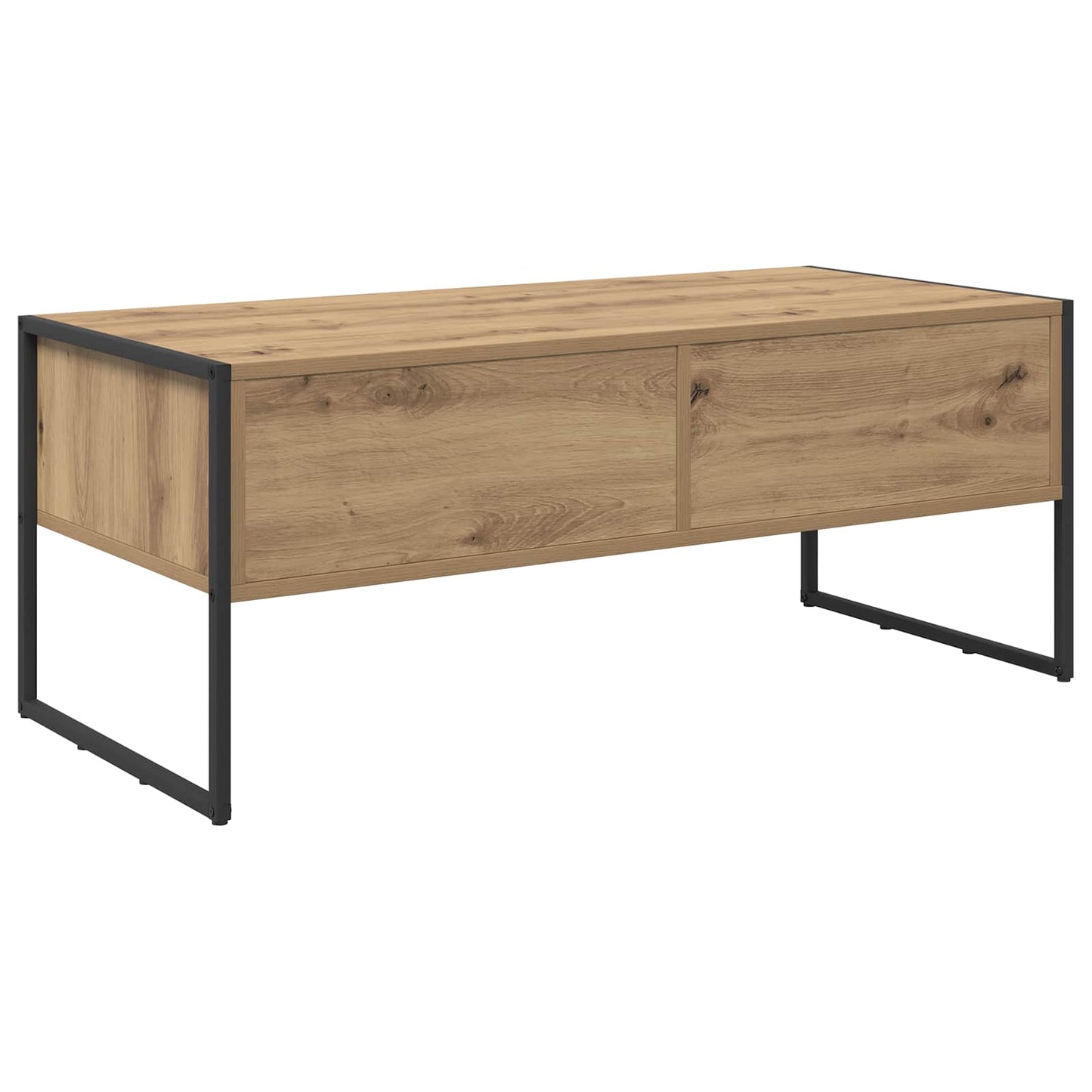 Dohányzóasztal Művészi tölgy 100 x 46 x 40 cm Szerelt Fa