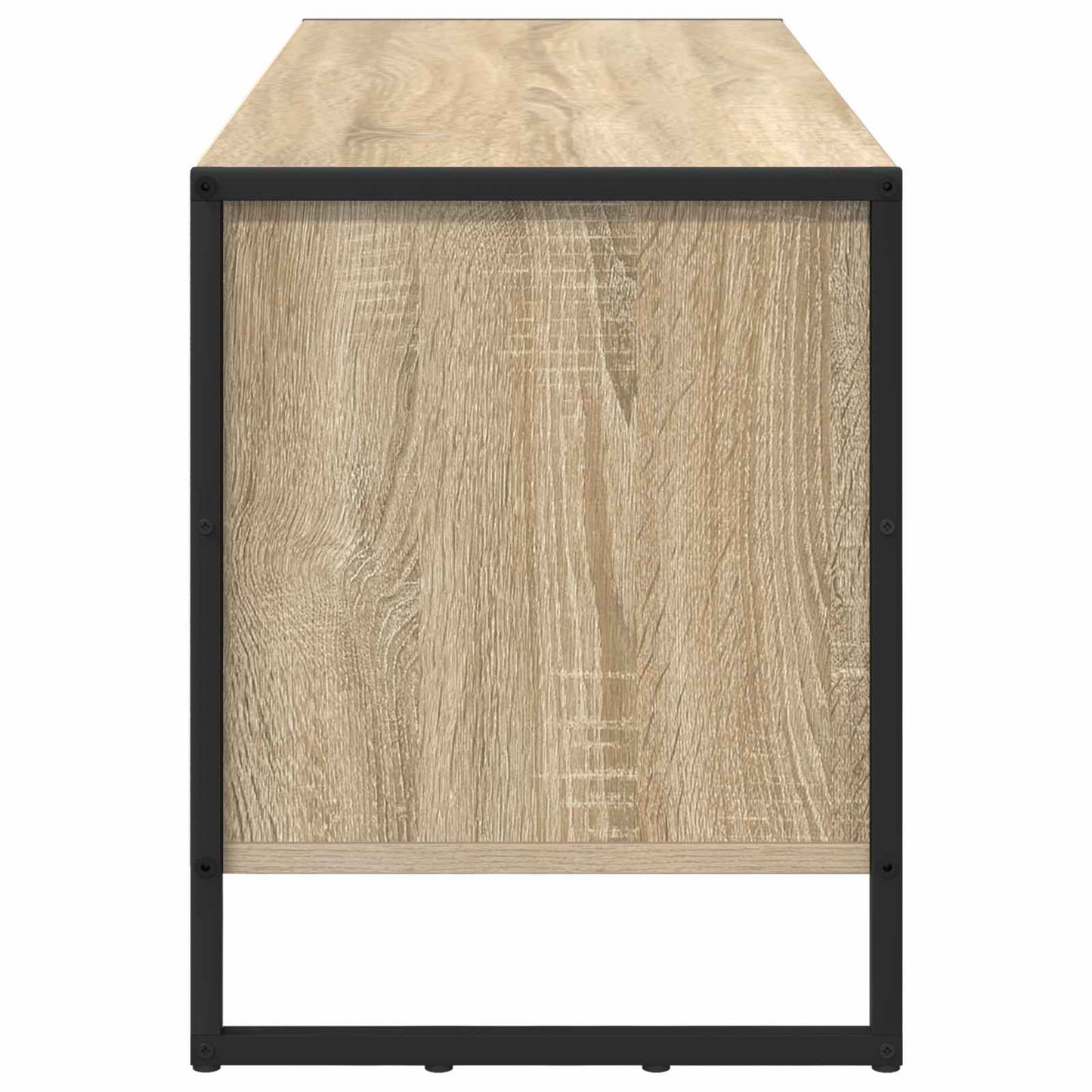 Cipőszekrény 100 x 35 x 44 cm Szerelt Fa Sonoma