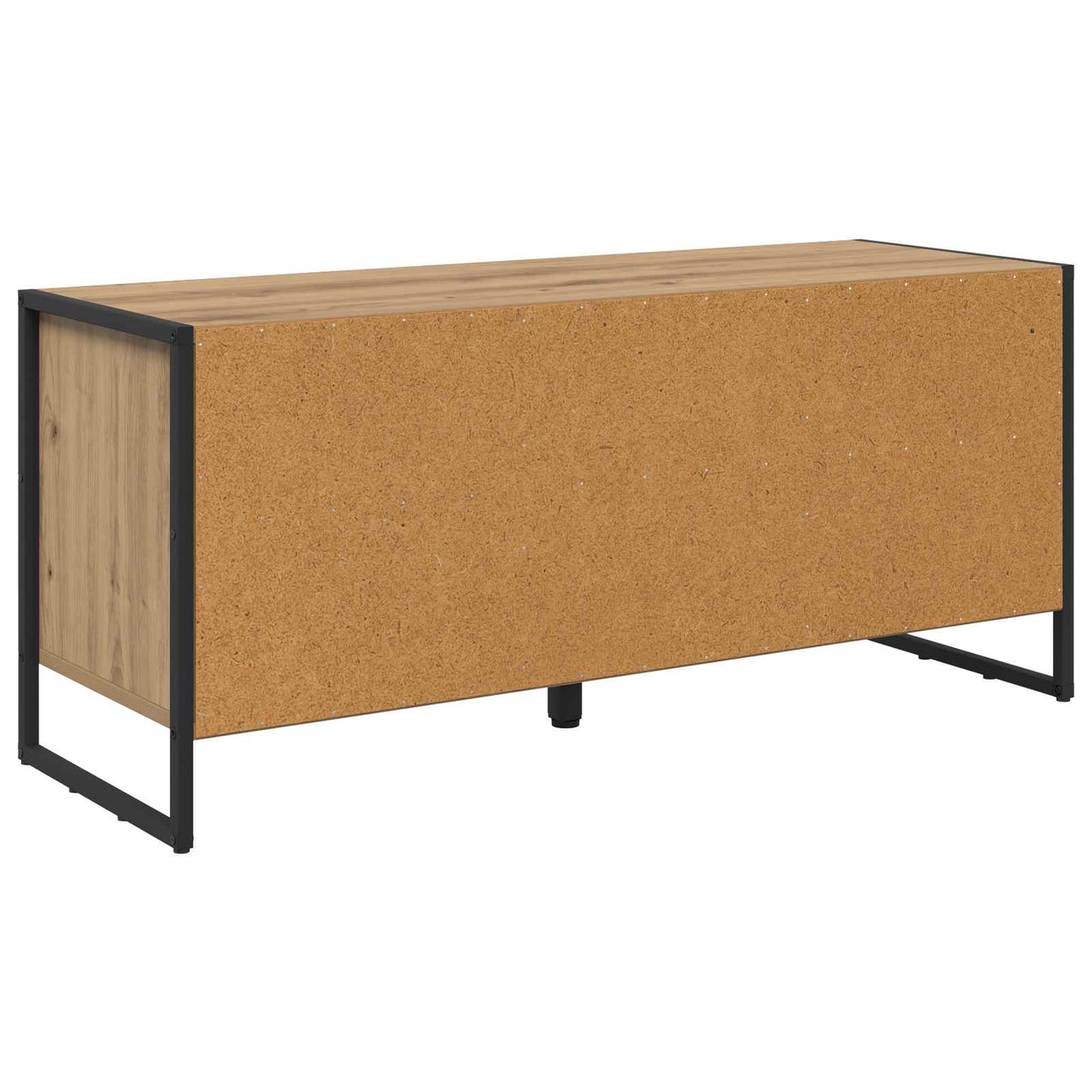 Cipőszekrény 100 x 35 x 44 cm Szerelt Fa Művészi tölgy