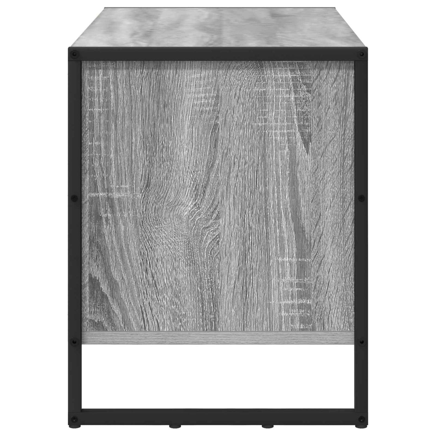 Cipőszekrény 60 x 35 x 44 cm Szerelt Fa Szürke Sonoma