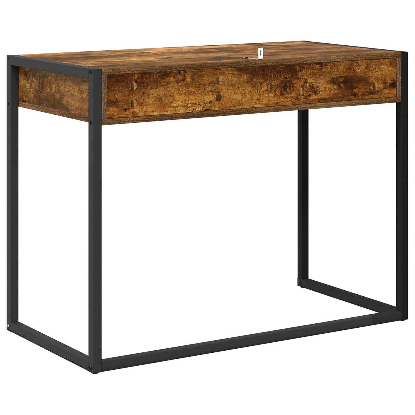 Asztal Füstös tölgy Szerelt Fa 100 x 50 x 75 cm