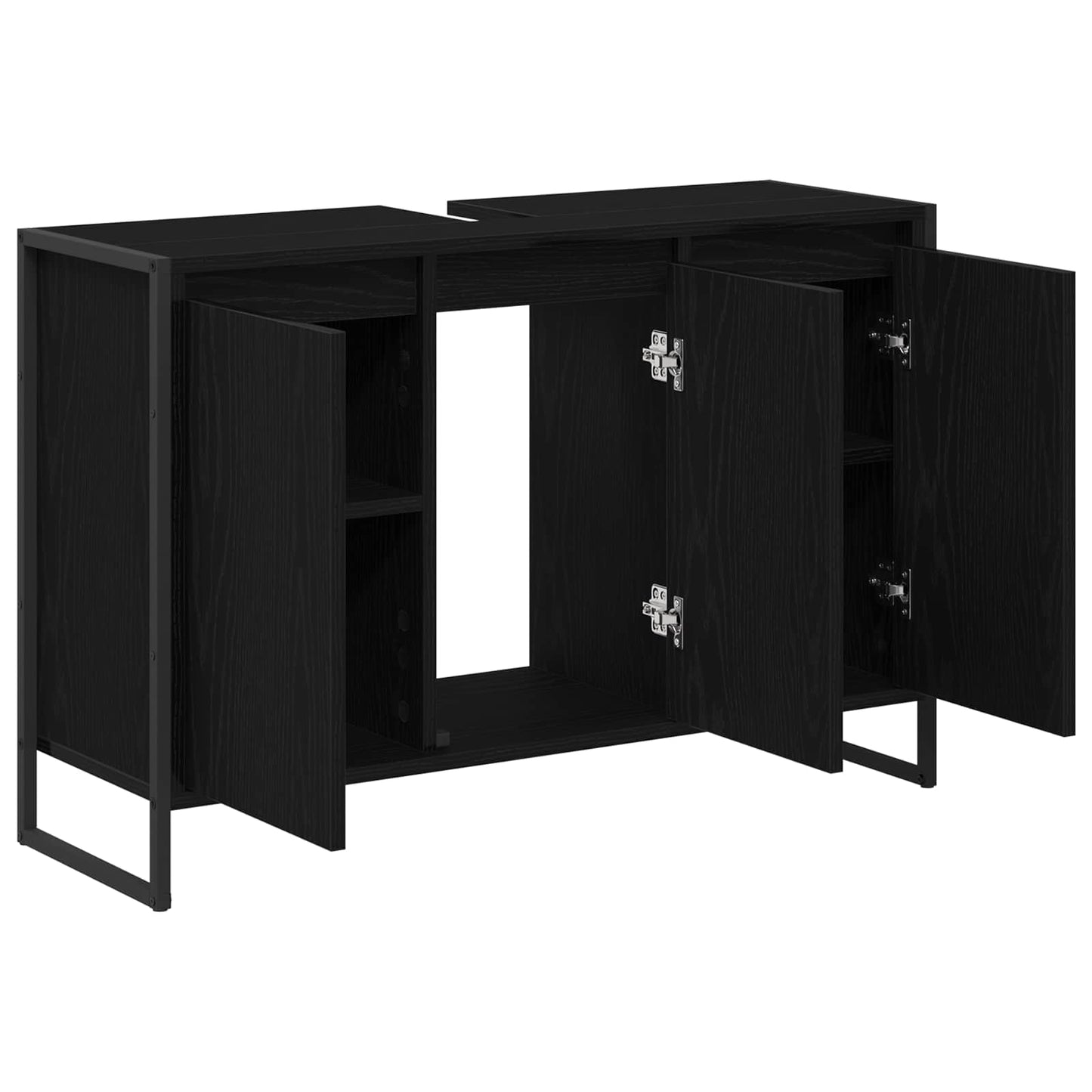 Fürdőszoba Székény Fekete tölgy 90 x 30 x 60 cm Szerelt Fa