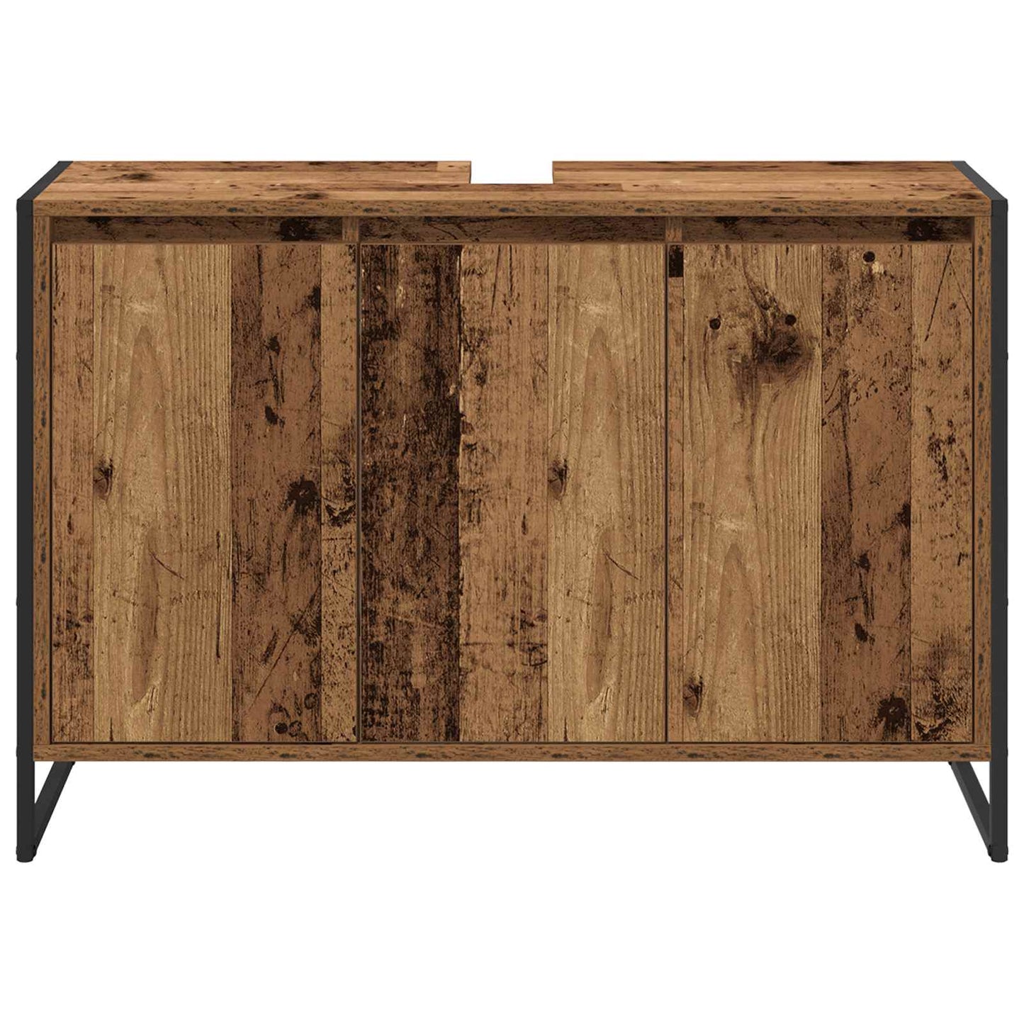 Fürdőszoba Székény Öreg fa 90 x 30 x 60 cm Szerelt Fa