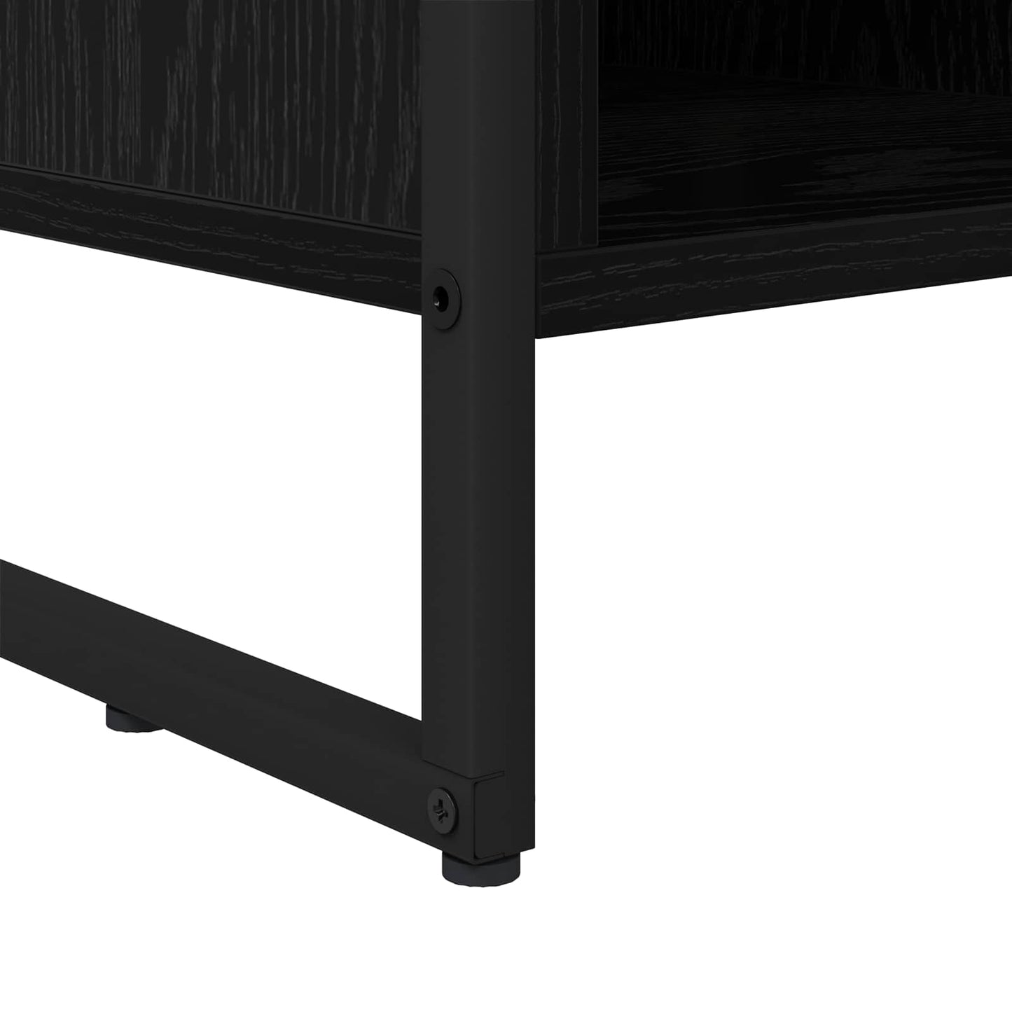 TV szekrény 100 x 36 x 49,5 cm Fekete tölgy Szerelt Fa