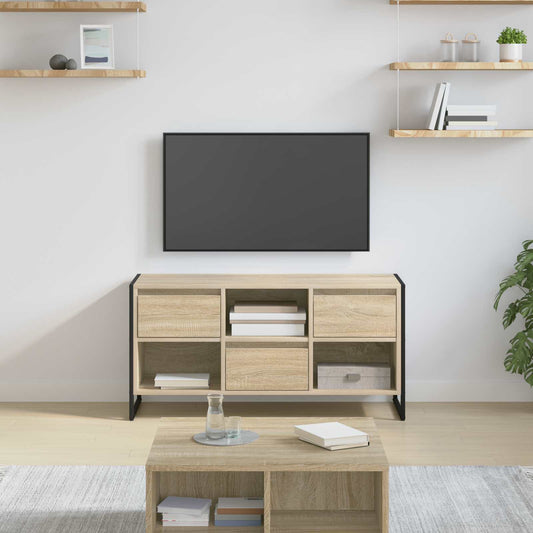 TV szekrény fiókkal Sonoma 100 x 36 x 49,5 cm Faanyag