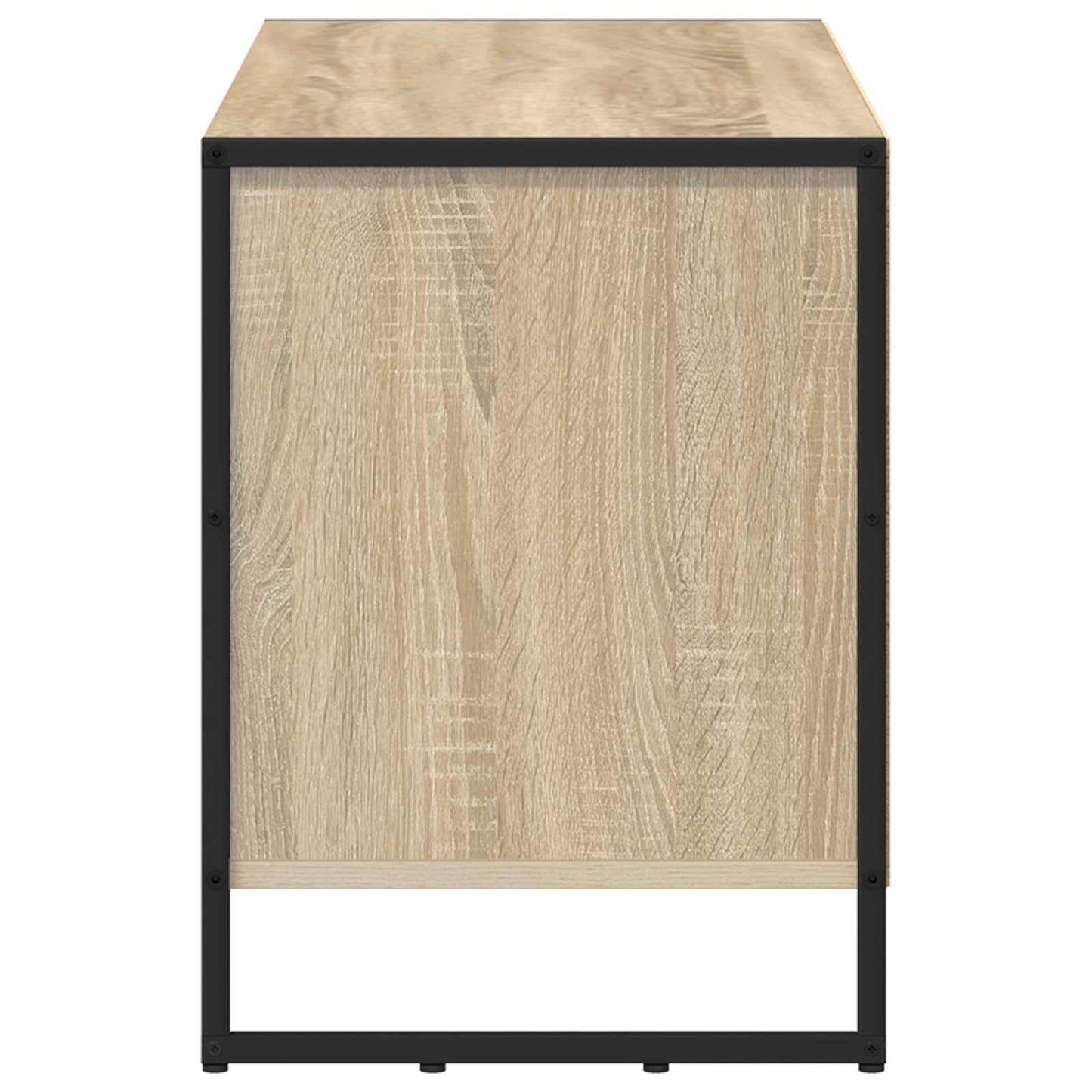 TV szekrény 100 x 36 x 49,5 cm Sonoma Szerelt Fa