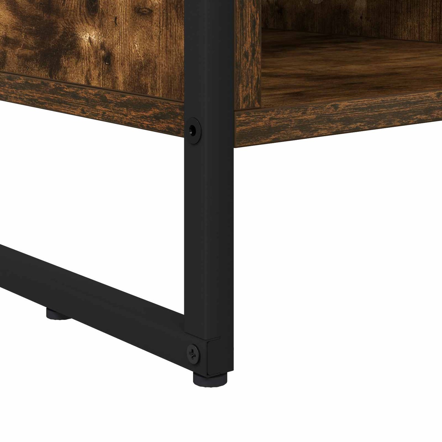 TV szekrény 100 x 36 x 49,5 cm Füstös tölgy Szerelt Fa