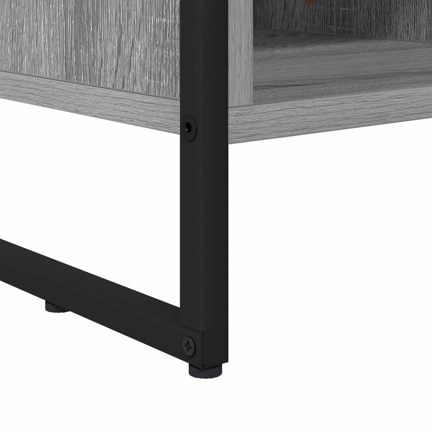 TV szekrény 100 x 36 x 49,5 cm Szürke Sonoma Szerelt Fa
