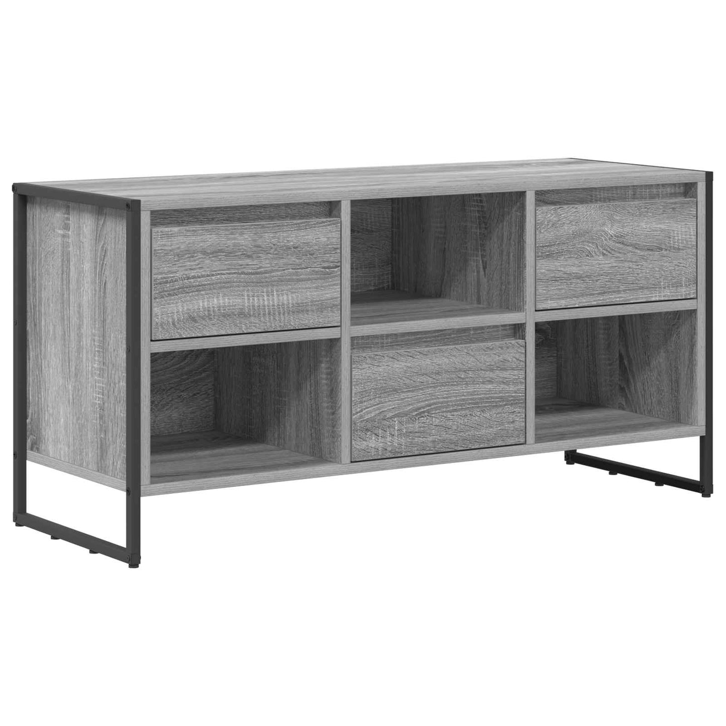TV szekrény 100 x 36 x 49,5 cm Szürke Sonoma Szerelt Fa