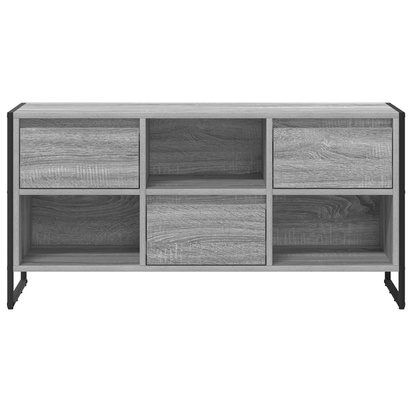TV szekrény 100 x 36 x 49,5 cm Szürke Sonoma Szerelt Fa