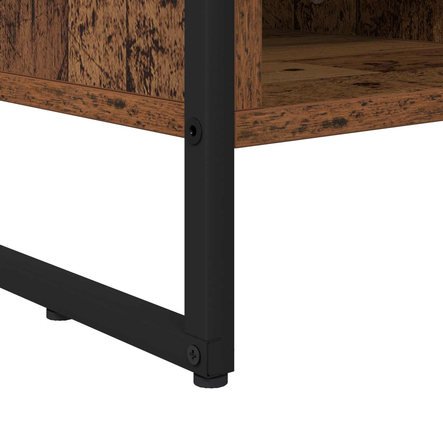 TV szekrény fiókkal Öreg fa 100 x 36 x 49,5 cm Faanyag