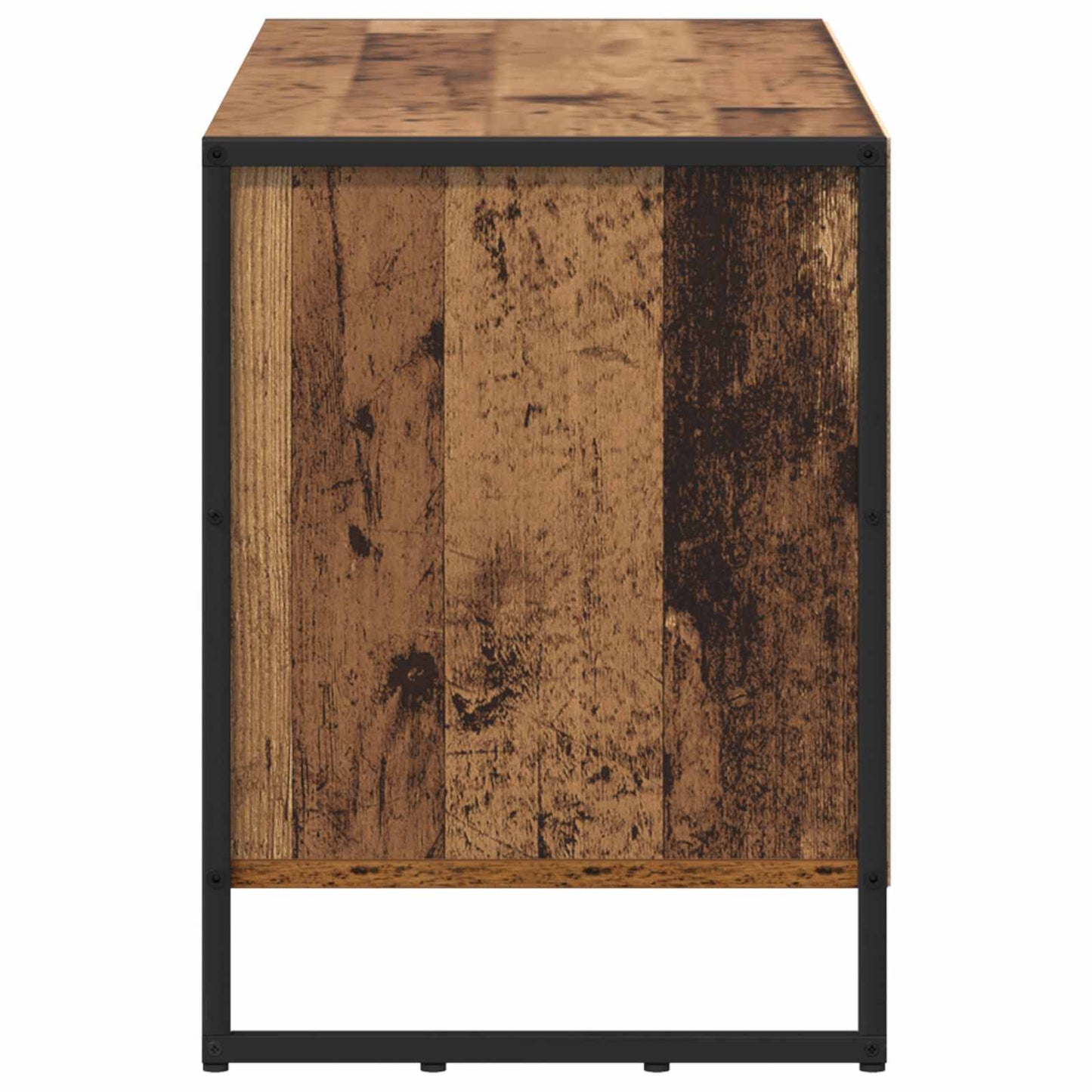 TV szekrény 100 x 36 x 49,5 cm Öreg fa Szerelt Fa
