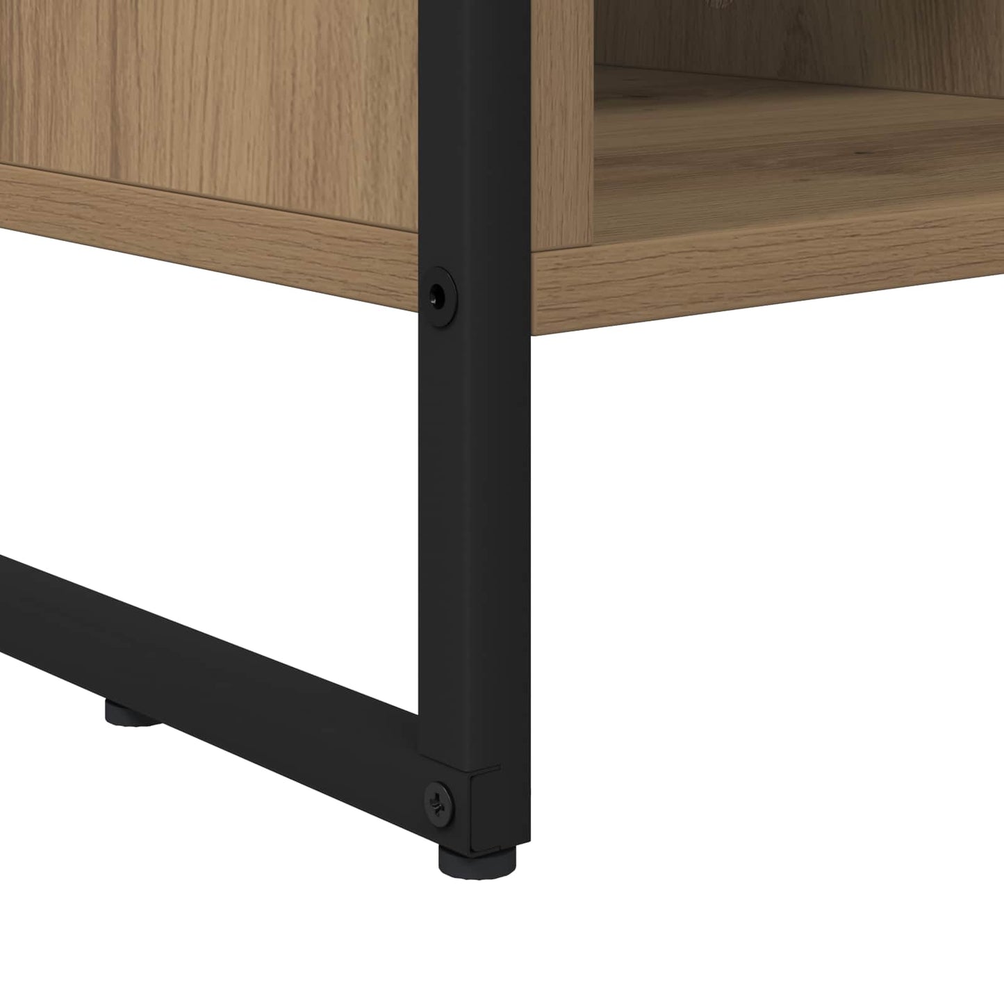 TV szekrény 100 x 36 x 49,5 cm Művészi tölgy Szerelt Fa