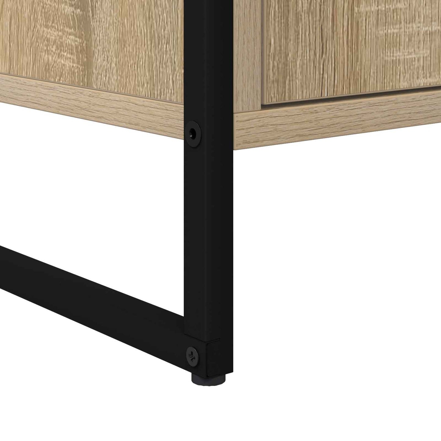 TV szekrény 140 x 36 x 49.5 cm Sonoma Szerelt Fa