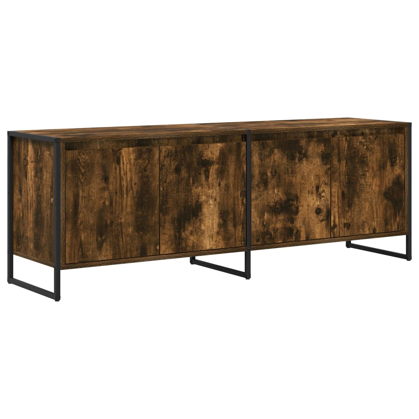 TV szekrény Füstös tölgy 140 x 36 x 49.5 cm Faanyag
