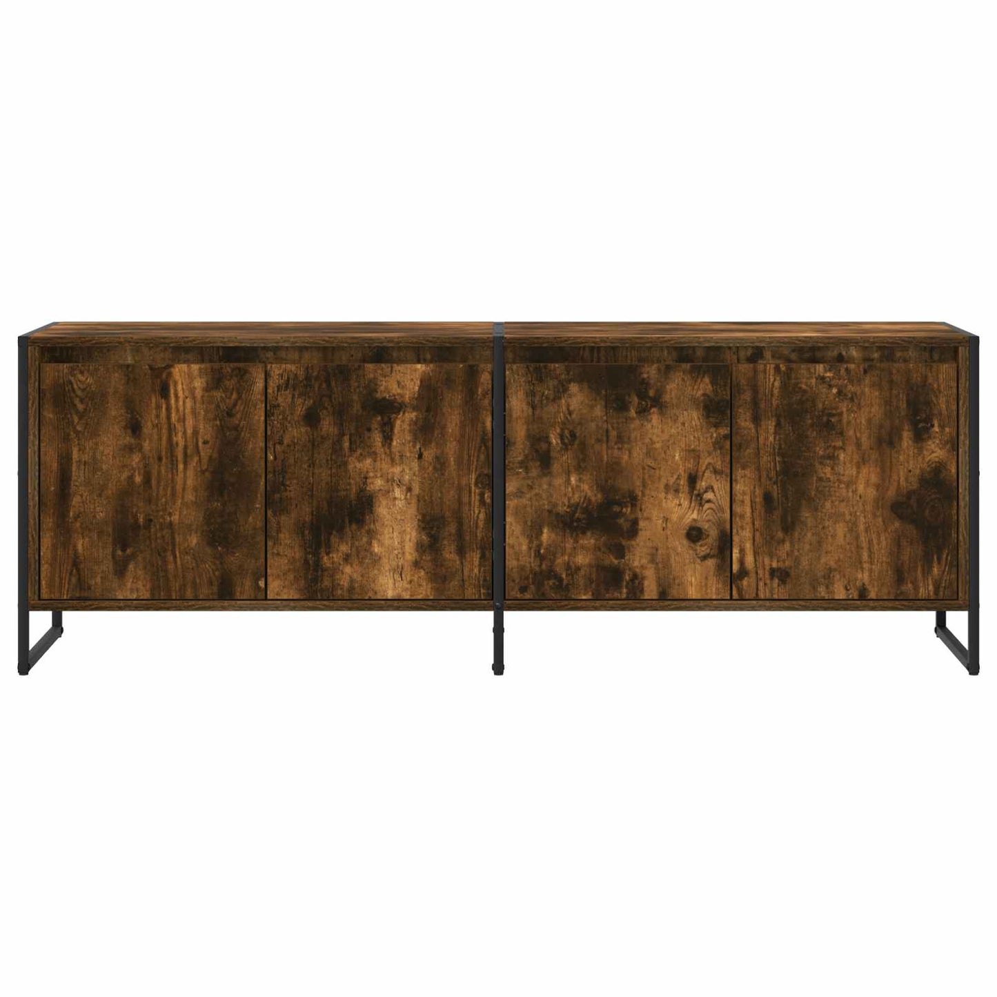TV szekrény Füstös tölgy 140 x 36 x 49.5 cm Faanyag