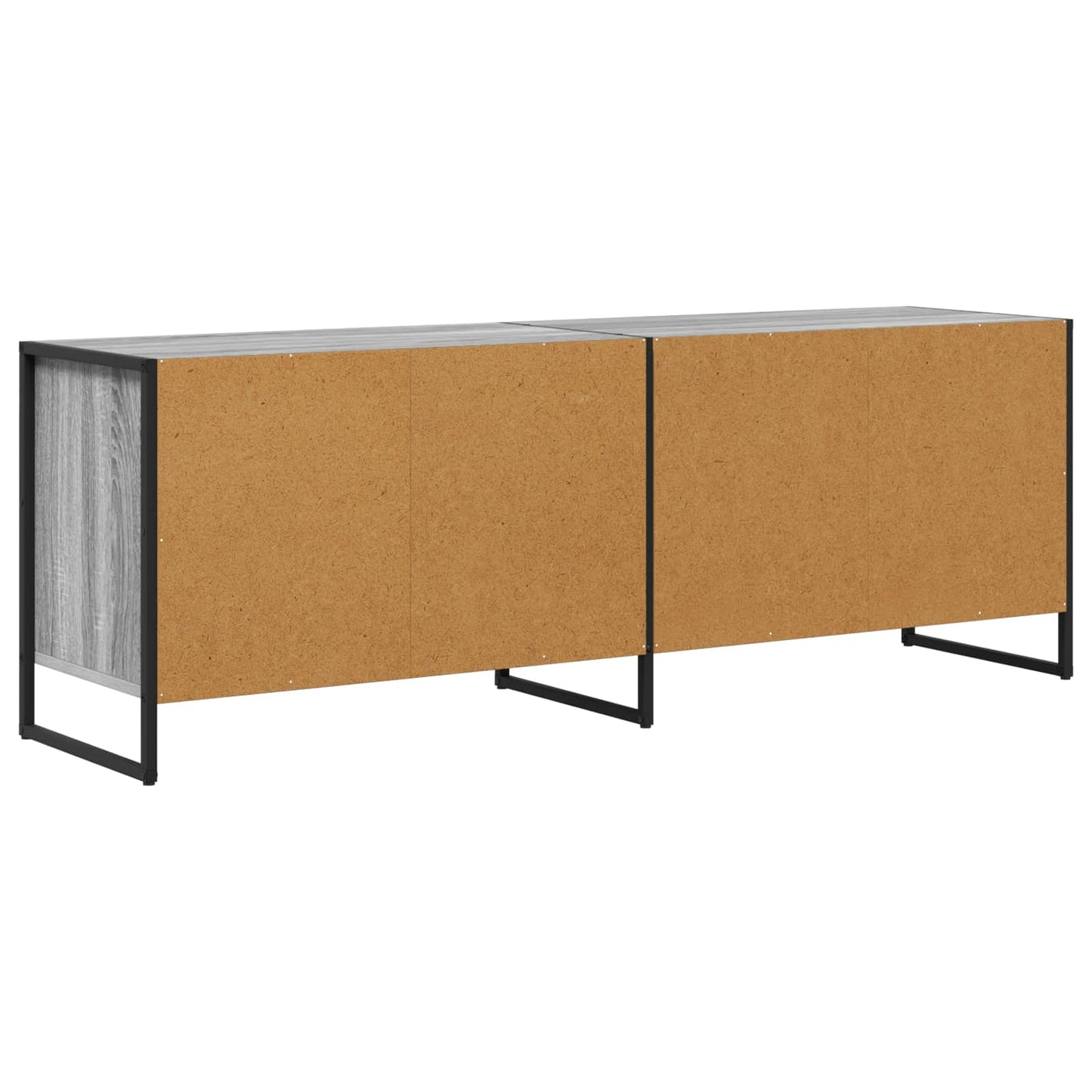 TV szekrény 140 x 36 x 49.5 cm Szürke Sonoma Szerelt Fa