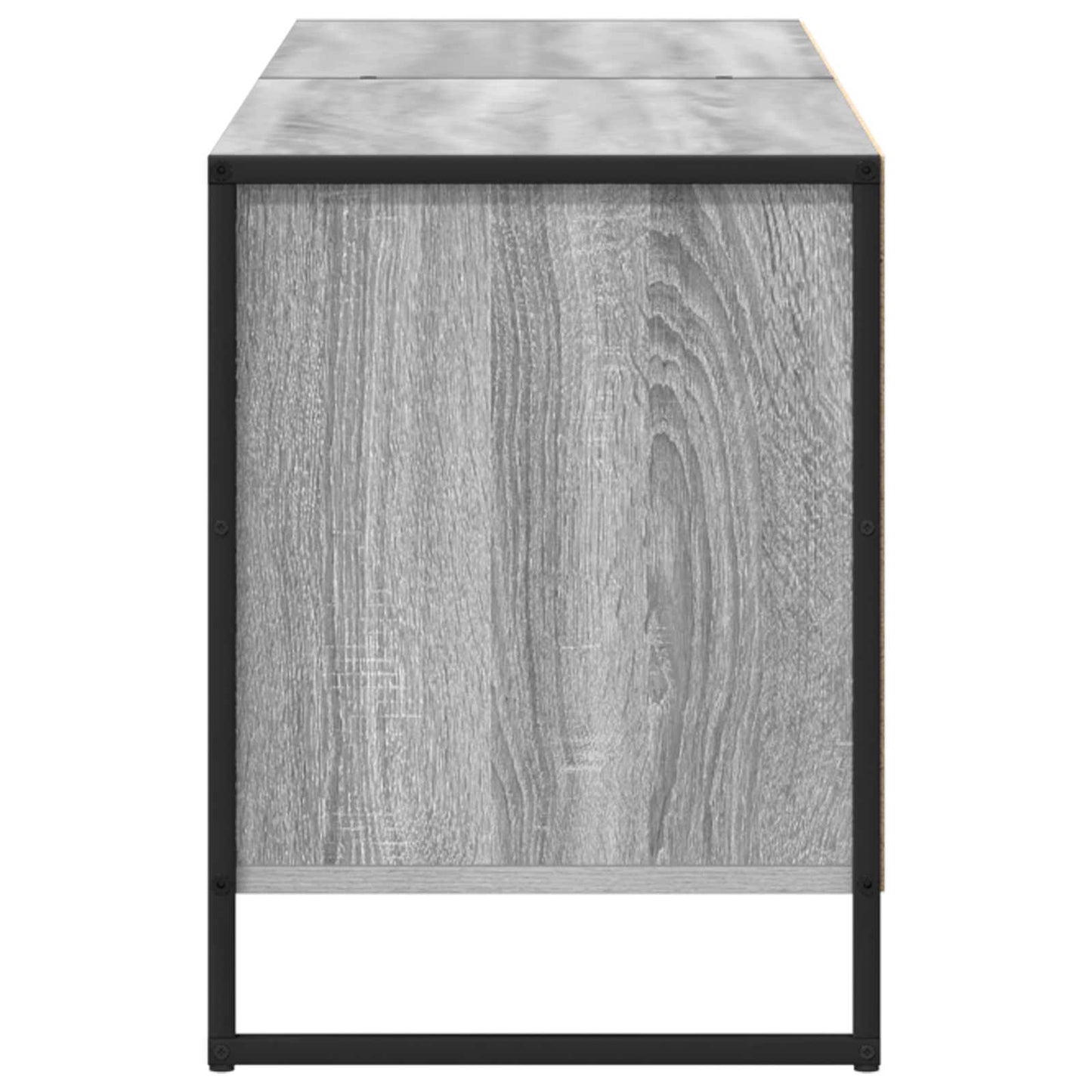 TV szekrény 140 x 36 x 49.5 cm Szürke Sonoma Szerelt Fa