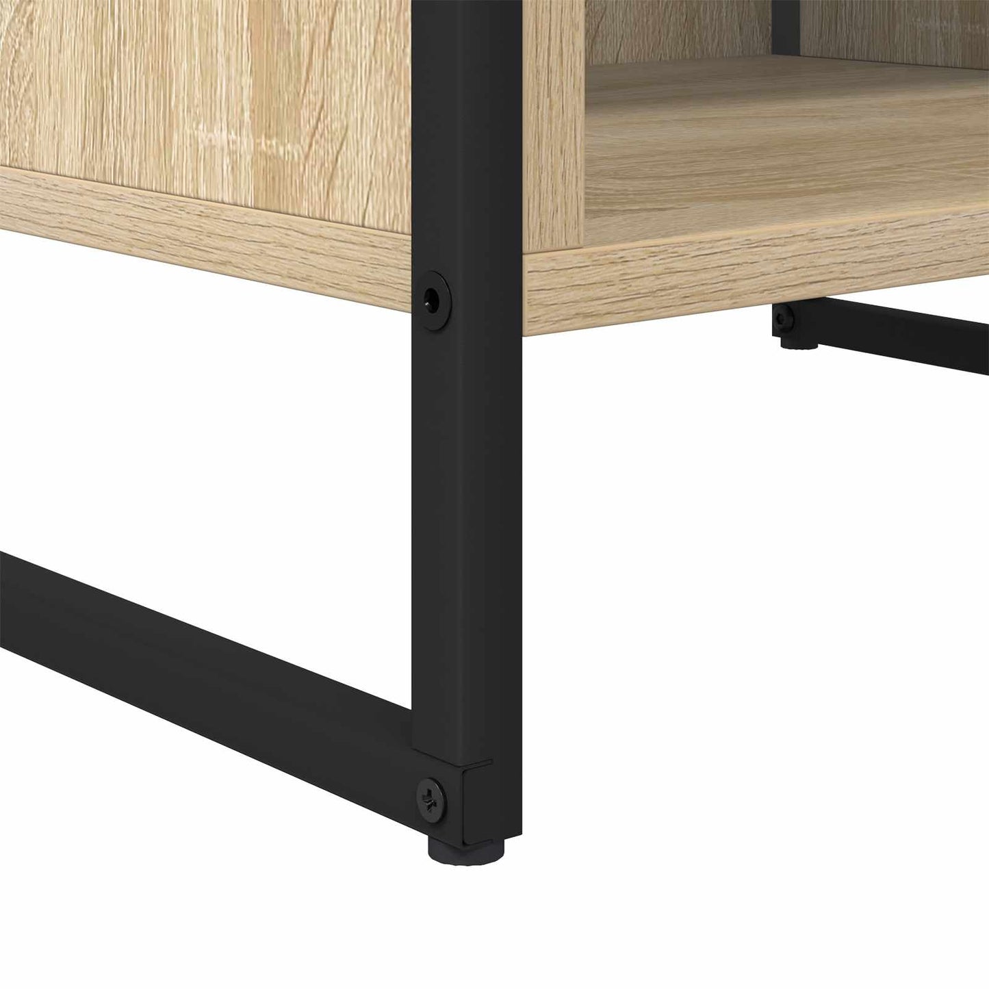 TV szekrény 170.5 x 36 x 30.5 cm Sonoma Szerelt Fa