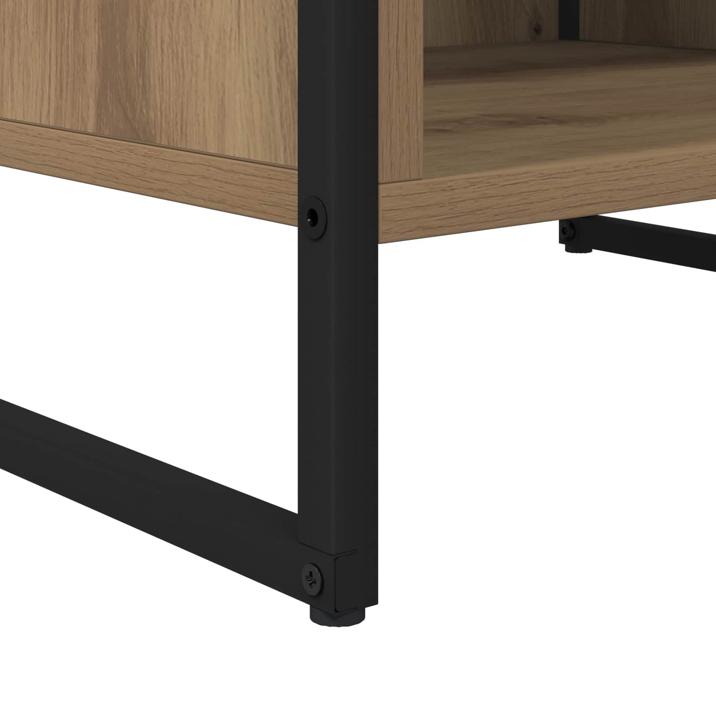 TV szekrény 170.5 x 36 x 30.5 cm Művészi tölgy Szerelt Fa
