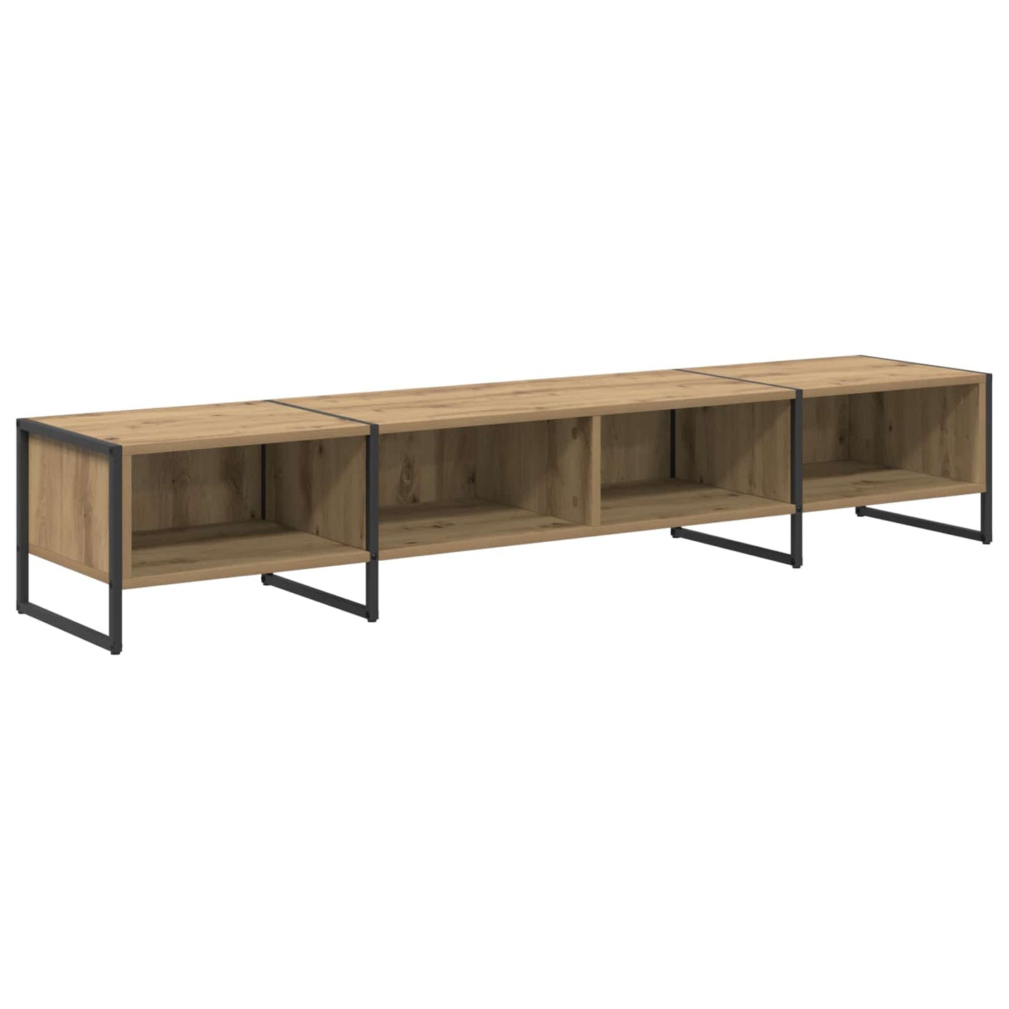 TV szekrény 170.5 x 36 x 30.5 cm Művészi tölgy Szerelt Fa