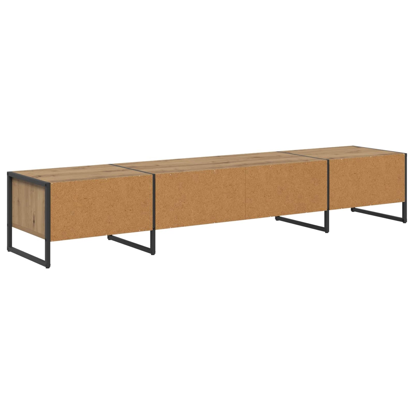 TV szekrény 170.5 x 36 x 30.5 cm Művészi tölgy Szerelt Fa