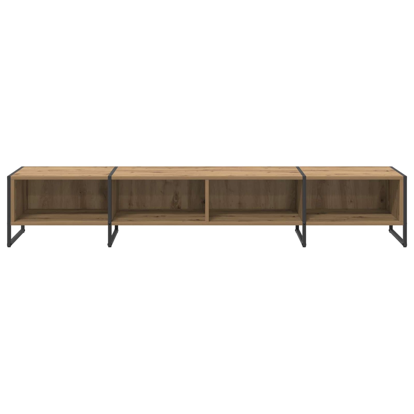 TV szekrény 170.5 x 36 x 30.5 cm Művészi tölgy Szerelt Fa