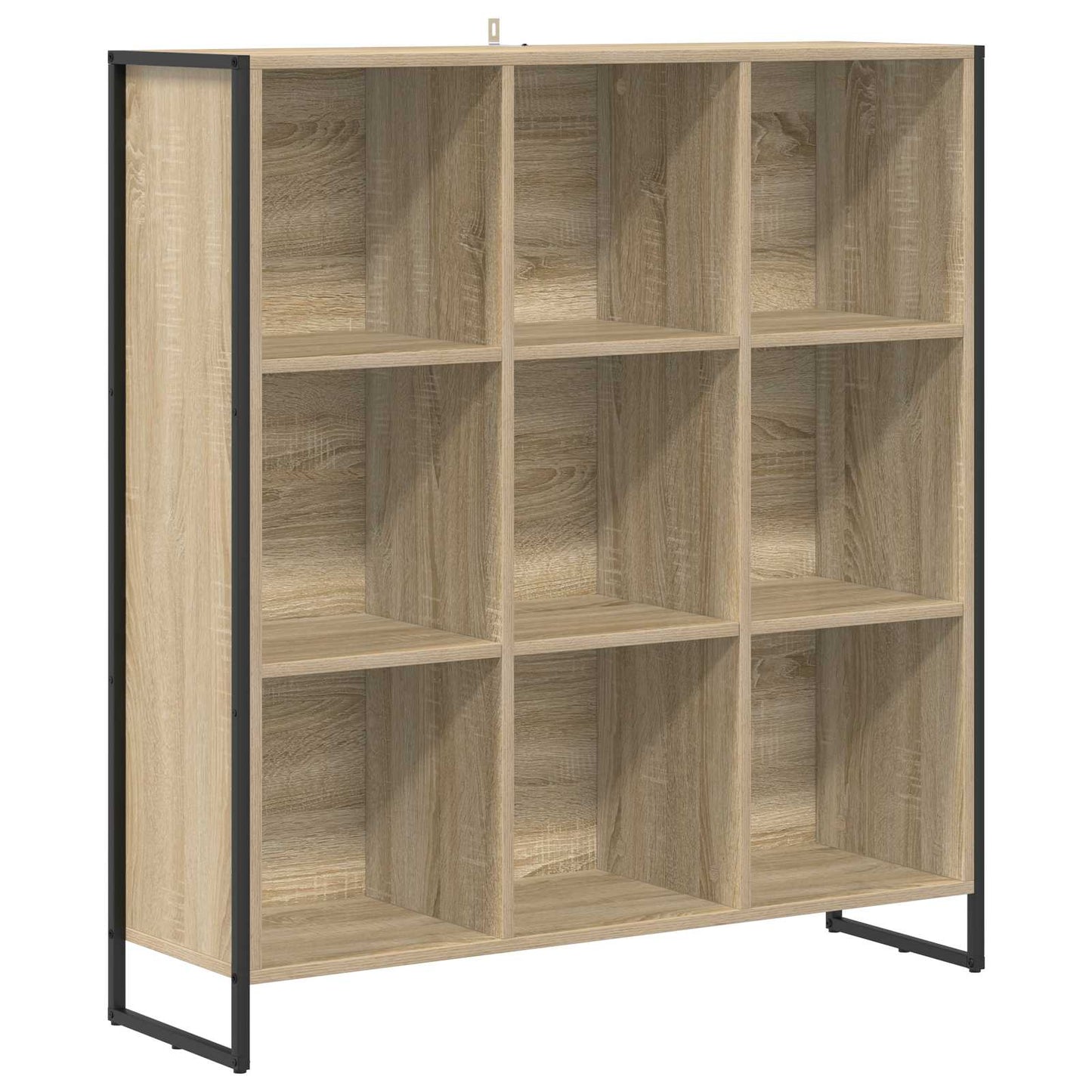 Könyvespolc 99.5 x 30 x 108.5 cm Szerelt Fa Sonoma